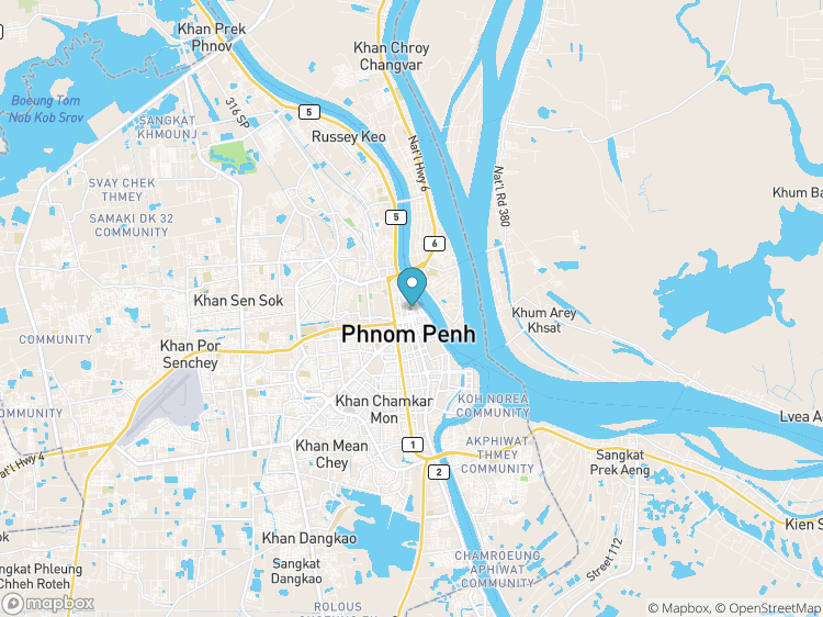 Profil de localisation de la Wat Phnom