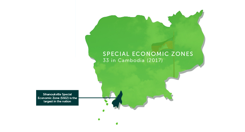 Map of Sihanoukville Special Economic Zone